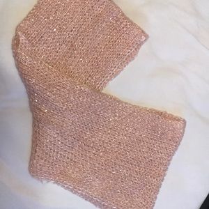 Blush pink scarf
